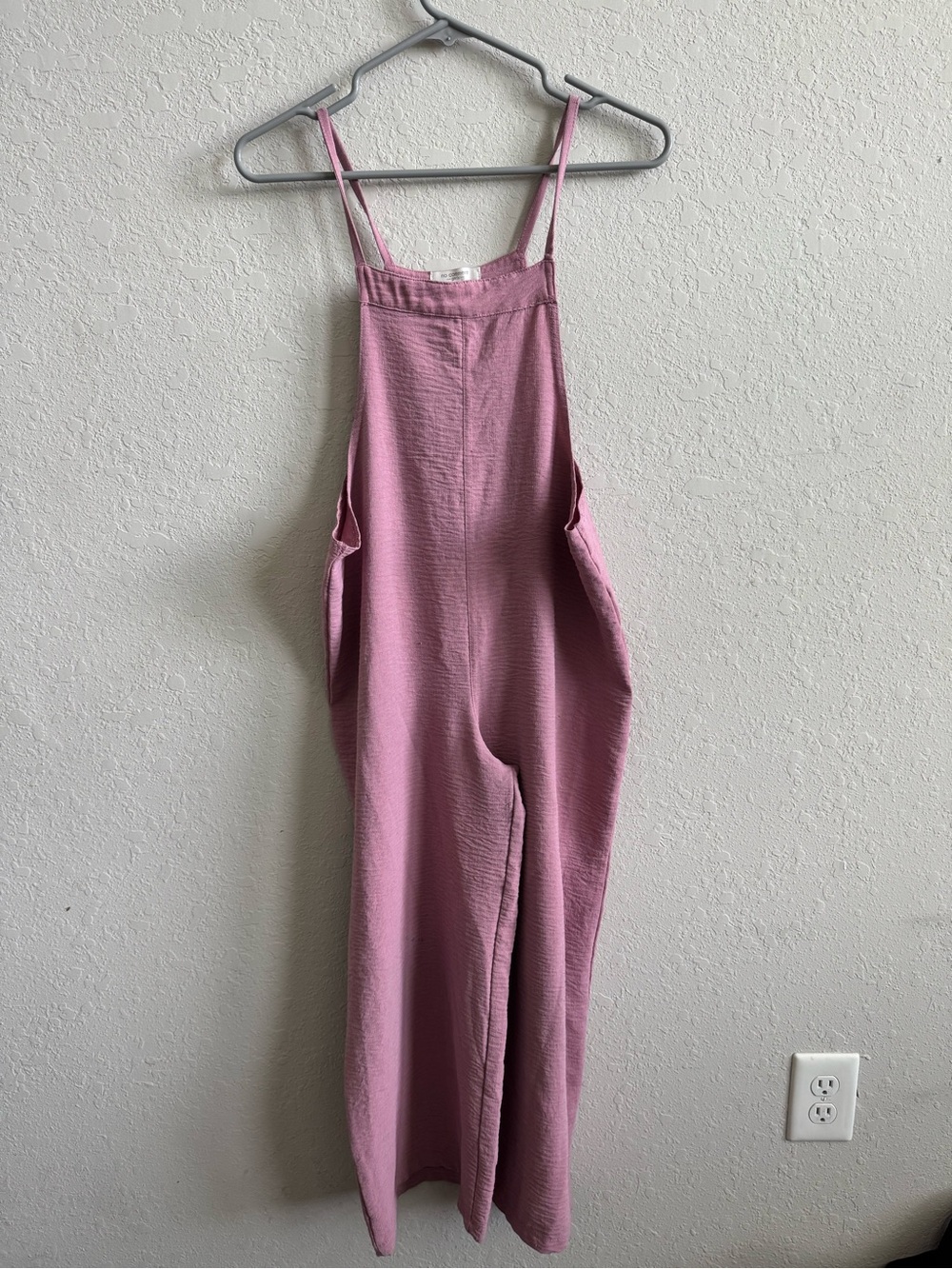 Sleeveless Pink Wide-Leg Jumpsuit